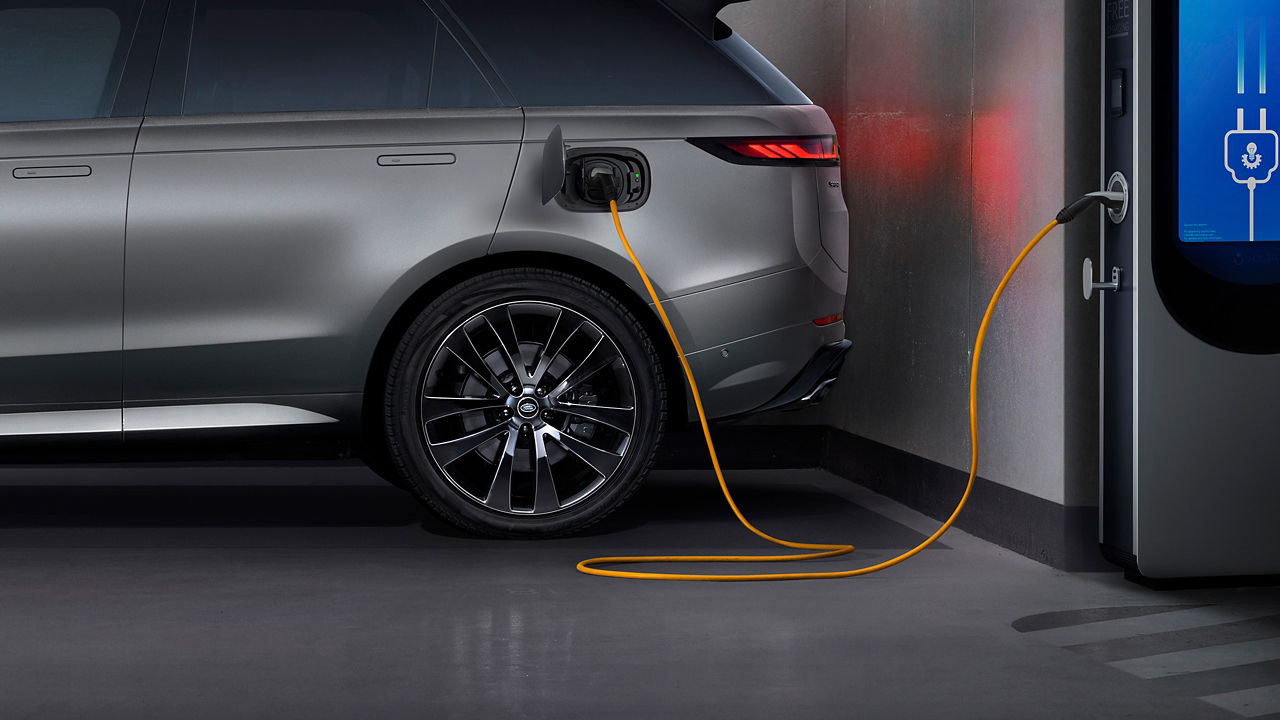 Range Rover charging Point